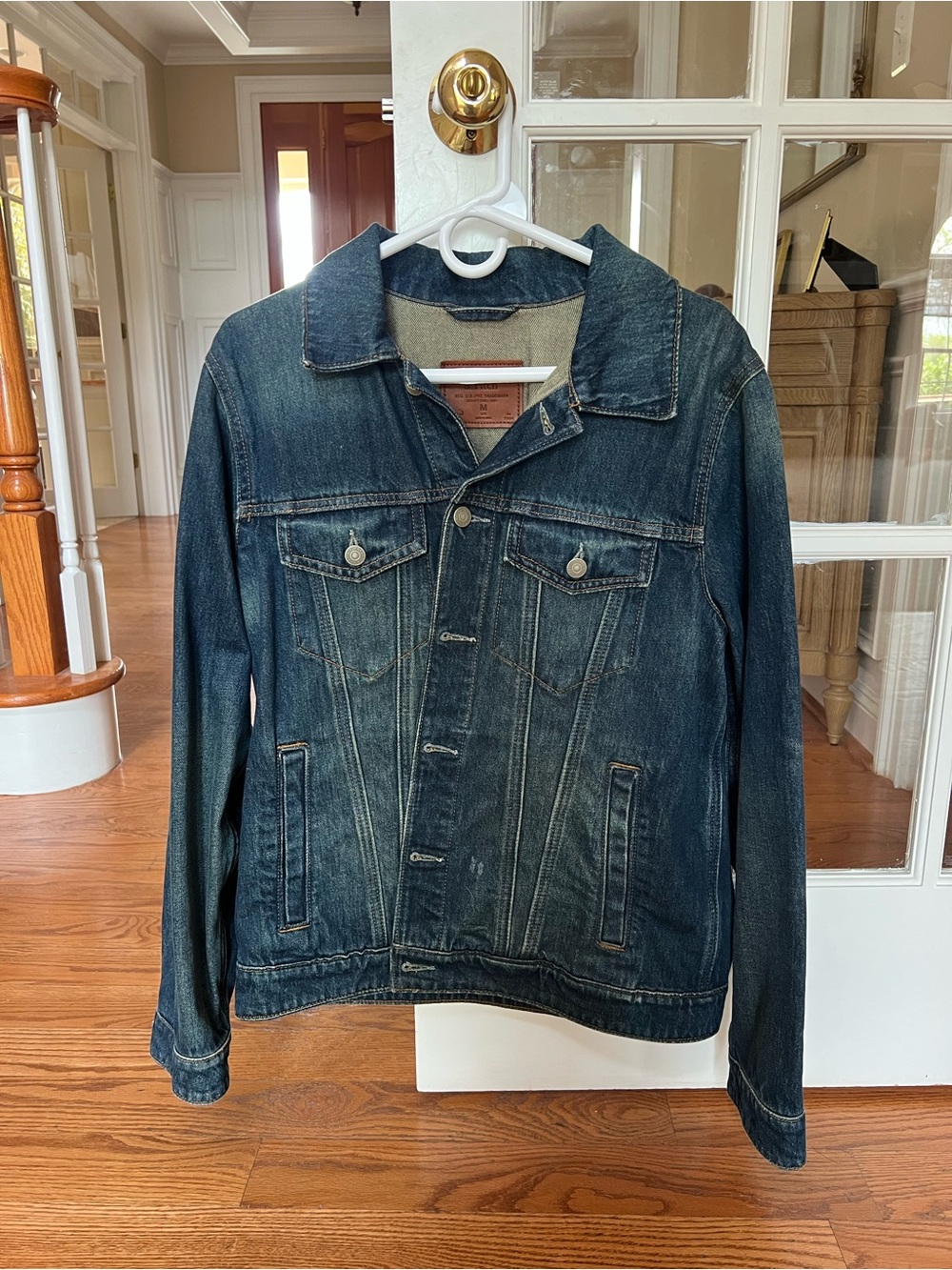 Abercrombie & Fitch Dark Blue Denim Jacket